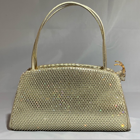 💎RARE💎Vintage Rhinestone Ram Bag - Picture 4 of 8